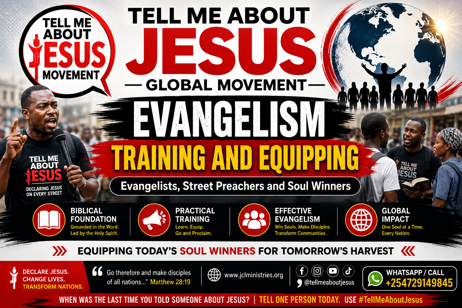 Tell Me About JESUS Global Movement Evangelism Training and Equipping
