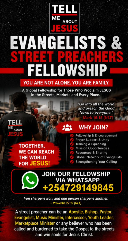 Join Evangelists and Street Preachers Fellowship